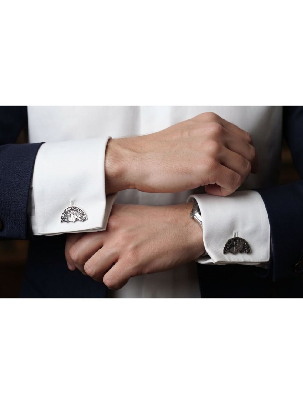 Vintage Swank Extra Large Coin Cufflinks, Replica Austria 1632 Leopold V Taler,
